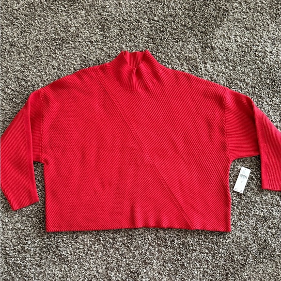 Maeve Meredith Mock Neck Sweater, Anthropologie, Small, NWT - Picture 3 of 10